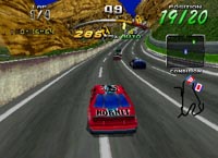 une photo d'Ã©cran de Daytona USA Championship Circuit Edition sur Sega Saturn